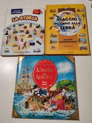 Libri varie per bambini.