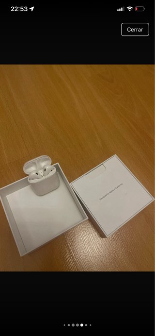 Airpods Apple Blancos
