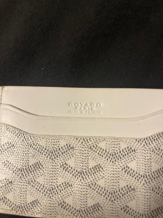 Billetera Goyard Blanca