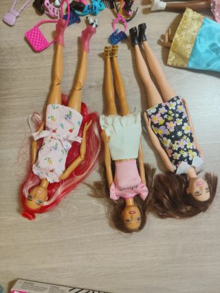 Conjunto de Muñecas Barbie y Accesorios