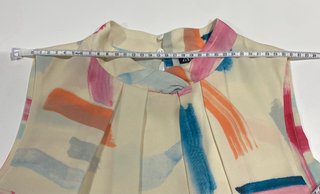 Camisa Zara sin mangas estampada