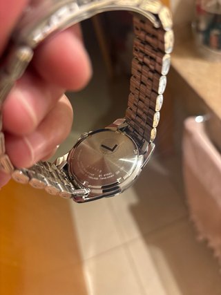 Seiko JDM Cuarzo Plata/Blanco