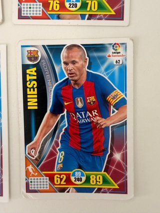 Lote cartas Adrenalyn XL Barcelona 2016/17
