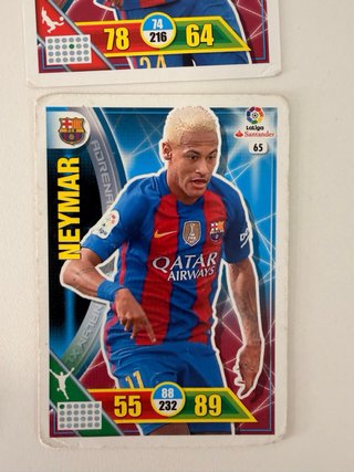 Lote cartas Adrenalyn XL Barcelona 2016/17