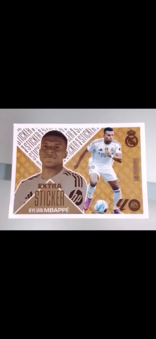 Cromo Mbappé Bronce Panini Sticker