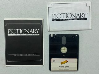 Pictionary Edición Ordenador Amstrad CPC DISCO