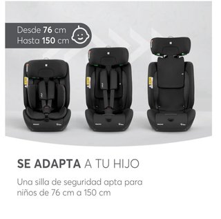 KikkaBoo Silla Coche Bebé ISOFIX Grupo 1-2-3