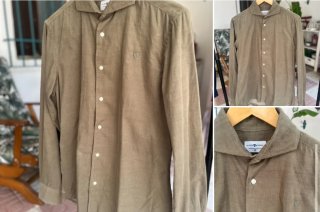 Camisa de micropana ALVARO MORENO verde oliva