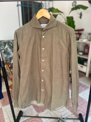 Camisa de micropana ALVARO MORENO verde oliva