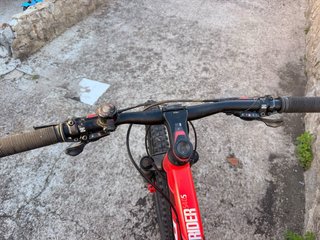 Bicicleta MTB XC Roja