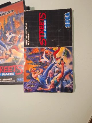 Streets of Rage Mega Drive Sega
