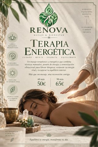 Terapia / Masaje energético