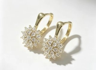 Pendientes Vintage Chapados en Oro