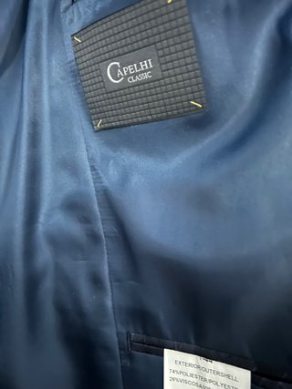 Traje de Adolescente Azul Marino Talla44