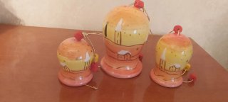 Campanelle decorative in ceramica