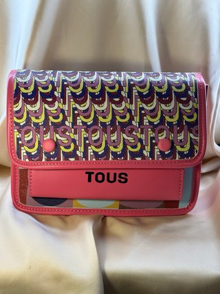 Bolso Tous Multicolor y Rosa