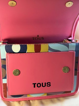 Bolso Tous Multicolor y Rosa