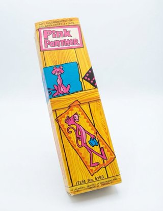 Pantera Rosa Giocattolo Bendable Vintage