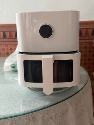 Freidora de aire blanca