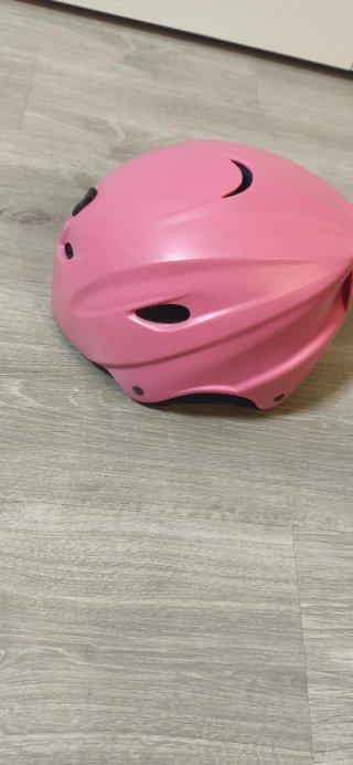 Casco de esquí rosa Mountain Pro niña