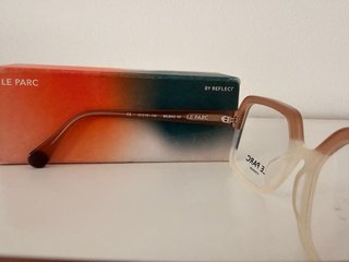 Gafas Le Parc Mujer Beige/Marrón