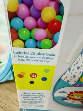 Fisher-Price Piscina de Bolas Portátil + 25 bolas