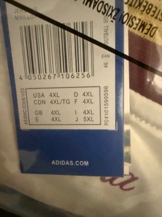 Camiseta 4XL blanca Borja Conjunto niño 24 Cucú