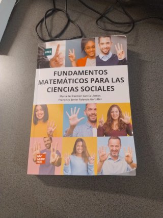 Fundamentos matemáticos para ciencias sociales