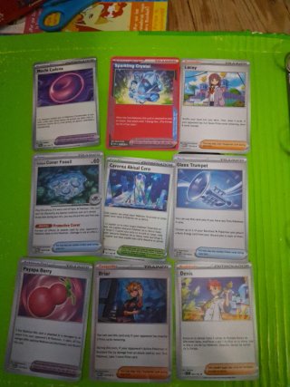 Lote Cartas Entrenador Pokémon