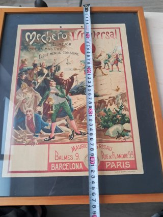 Cartel Mechero Universal Mauricio Grisau