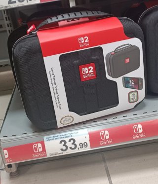 Maletín Nintendo Switch Rojo