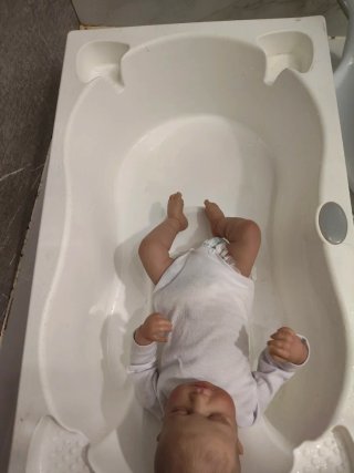 Bañera bebé con adaptador anatómico