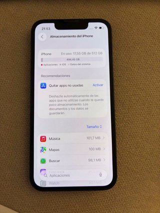 iPhone 13 mini 512GB Nero - Batteria 89%