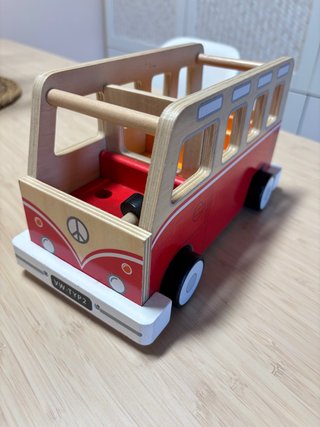MICROBÚS DE MADERA VOLSWAGEN T2