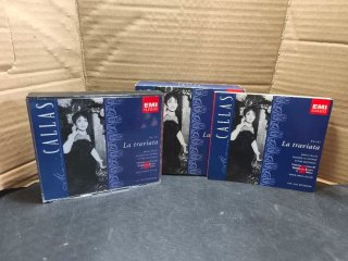 2 CDs La Traviata Verdi Maria Callas