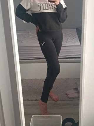 Leggings deportivos Puma negros