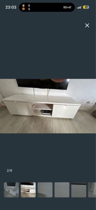 Mueble TV blanco Ikea