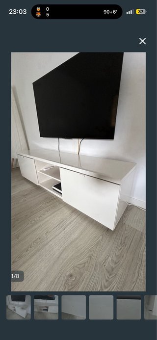 Mueble TV blanco Ikea