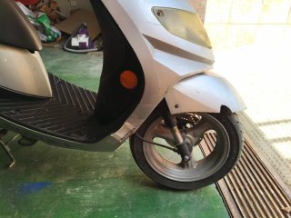 Suzuki 50cc Scooter Plata