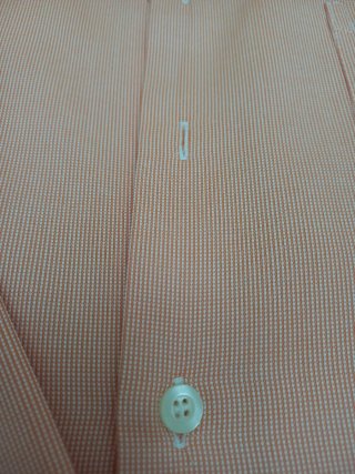 Camisa de hombre naranja pastel