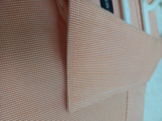 Camisa de hombre naranja pastel