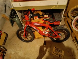 Bicicleta Infantil Roja
