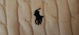 Jersey Polo Ralph Lauren Blanco Talla M