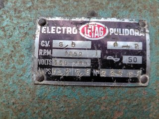 Pulidora Profesional Trifásica Letag