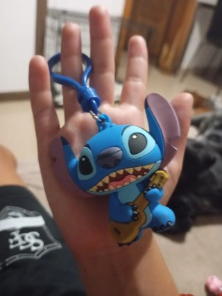 Llavero Stitch con Guitarra