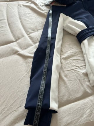 Chaqueta de esquí Oysho azul y blanca Talla S