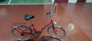 Bicicleta BH Roja Plegable