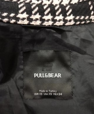 Chaqueta cuadros Pull & Bear