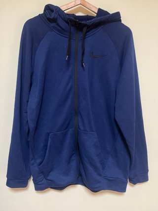 Sudadera Nike Azul con Cremallera