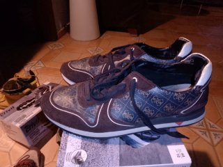Zapatillas Guess Marrón y Multicolor Talla 44